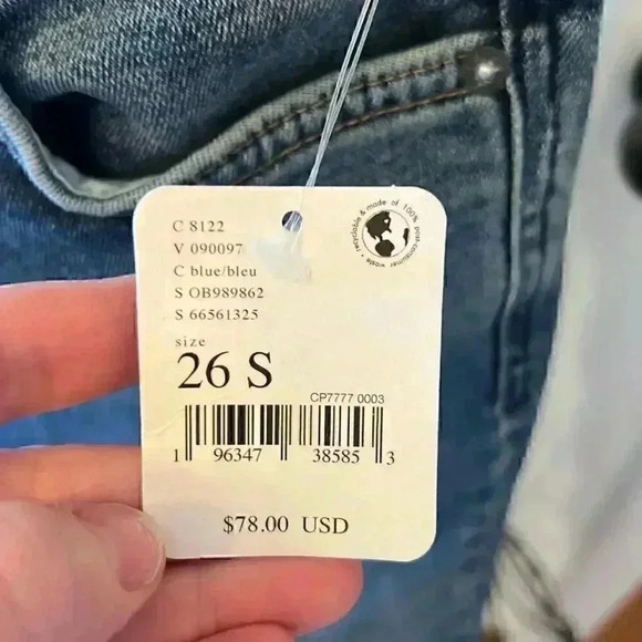 NWT We The Free Jeans-Sz 26 - Picture 2 of 6